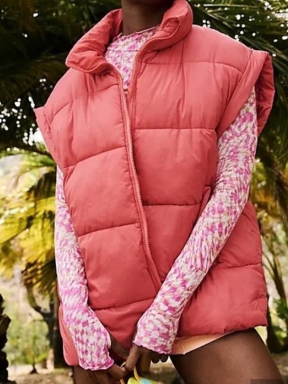 Free People Puffer Vest Jacket